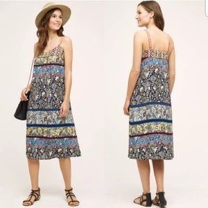 Anthropologie bohemian colorful dress Size Small